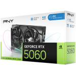 PNY GEFORCE RTX 5060 8GB Gaming DUAL FAN OVERCLOCKED