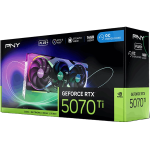 PNY GEFORCE RTX 5070 TI 16 GB GAMING TRIBLE FAN OVERCLOCKED RGB - Image 9