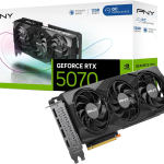 PNY GEFORCE RTX 5070 12GB Gaming TRIPLE FAN