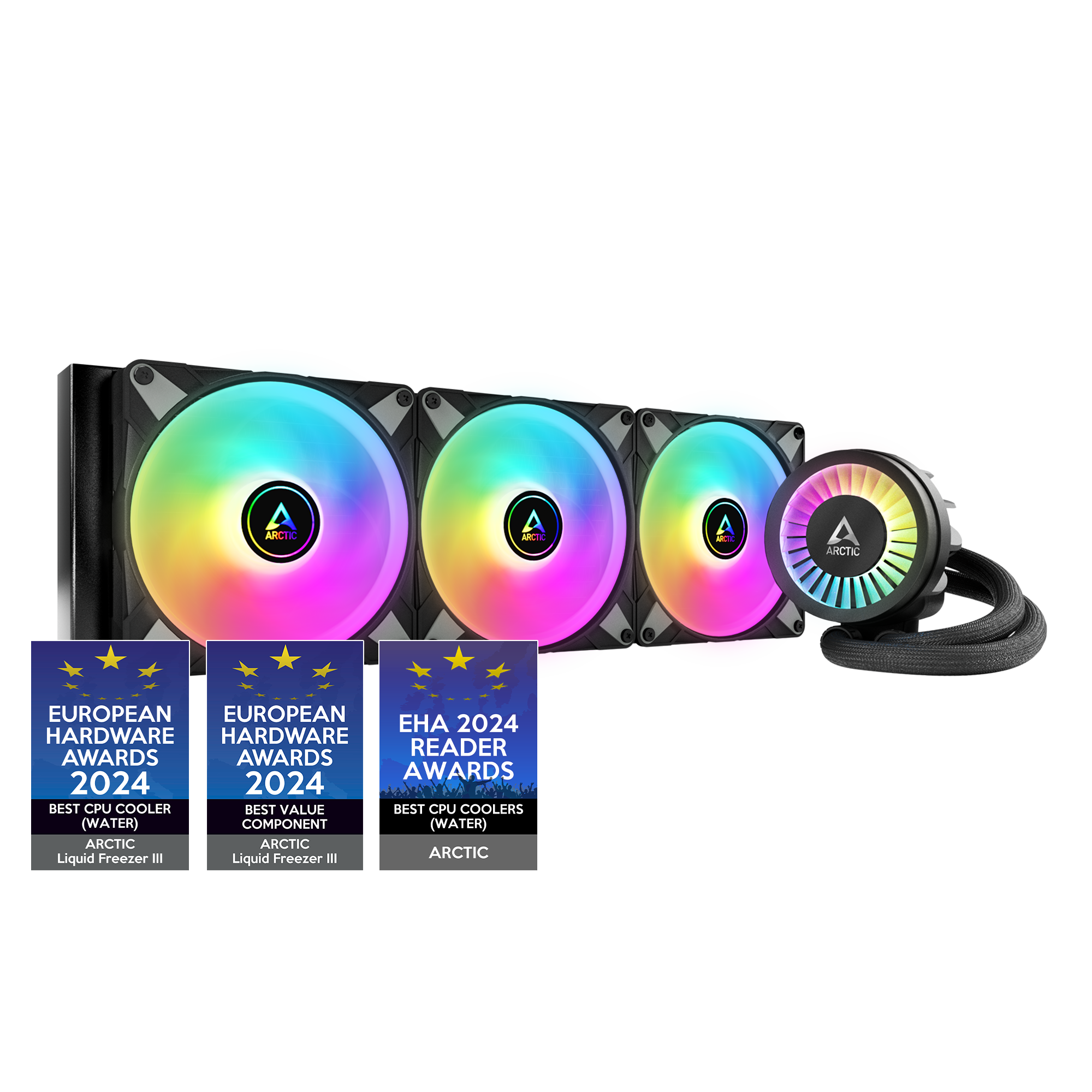 ARCTIC Liquid Freezer III 420 A-RGB - Image 2